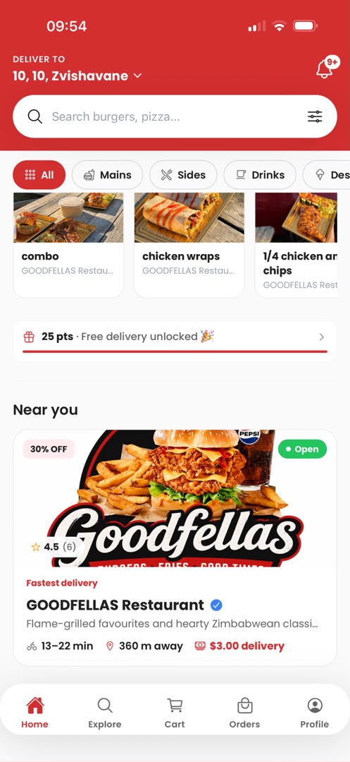 Omnia home feed