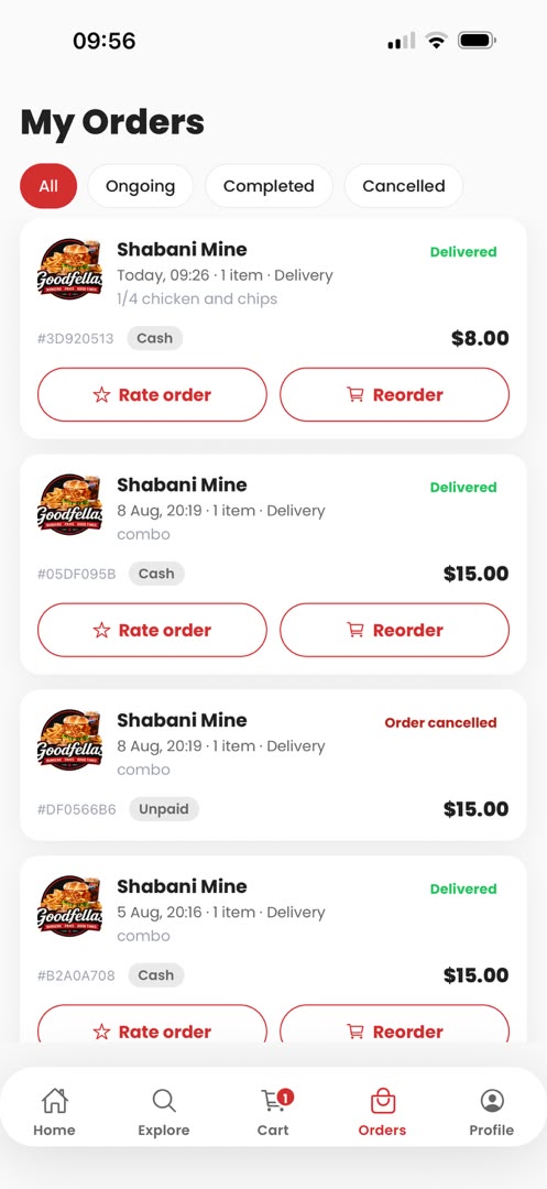 Omnia orders
